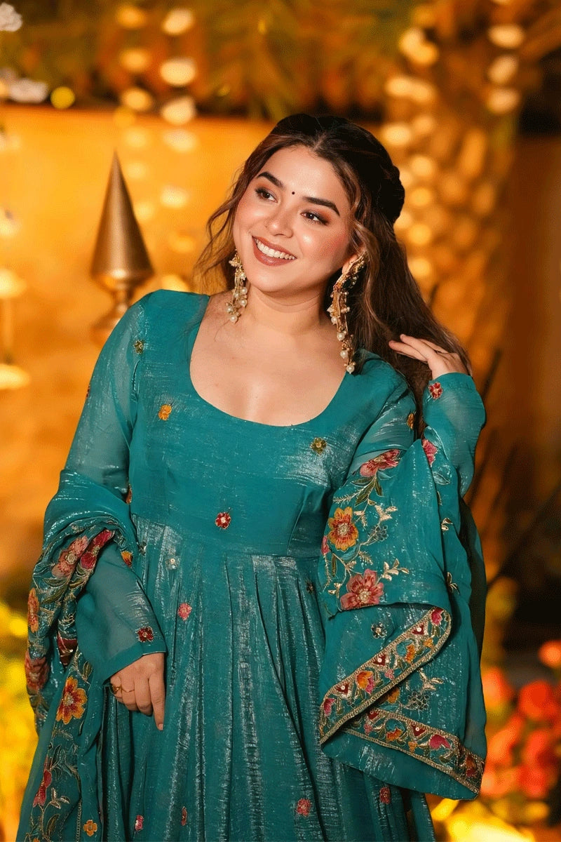 Sangeet party wear Anarkali