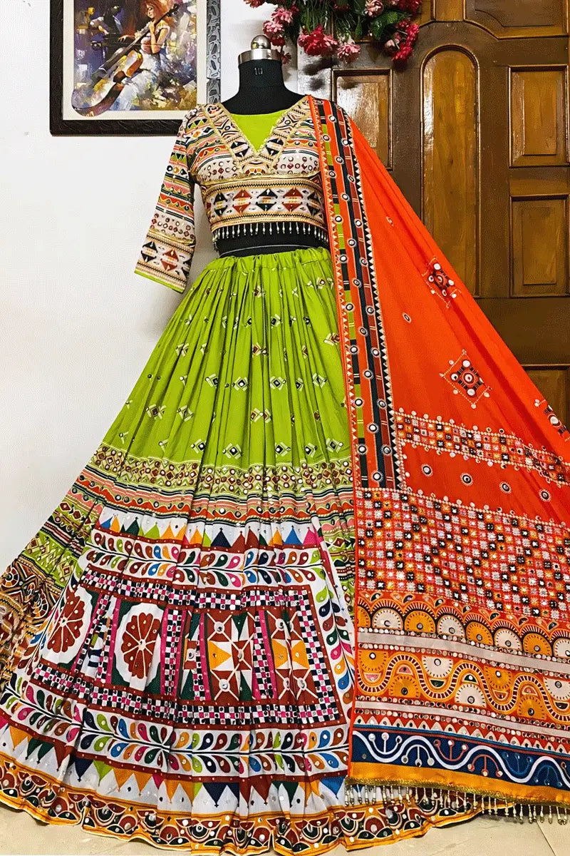 Semi Stitched Chaniya Choli For Navratri Online Shopping