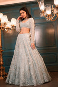 Sequence work bridal lehenga