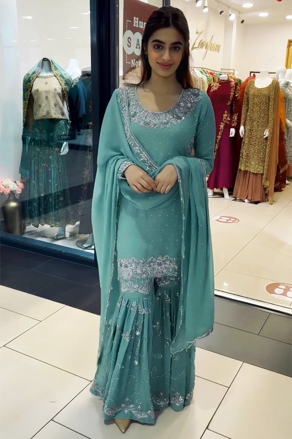Latest Sharara Designs For Wedding - Anaya Designer Studio