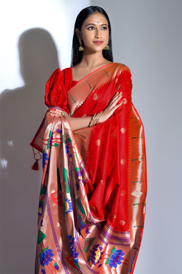 Shivshahi Paithani Silk Saree