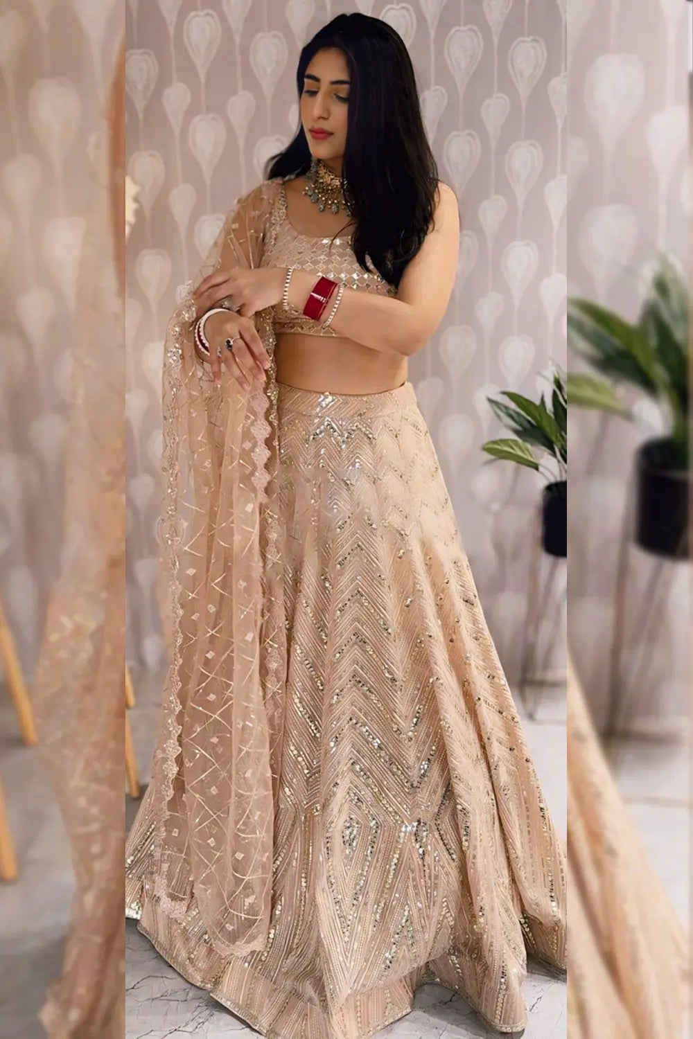 Yankita Kapoor New Crop Top Lehenga Designs