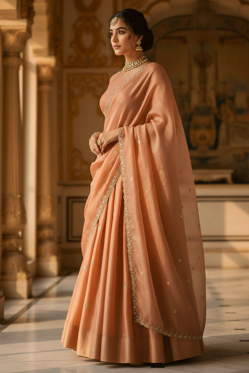 Silk Half Saree for Girl