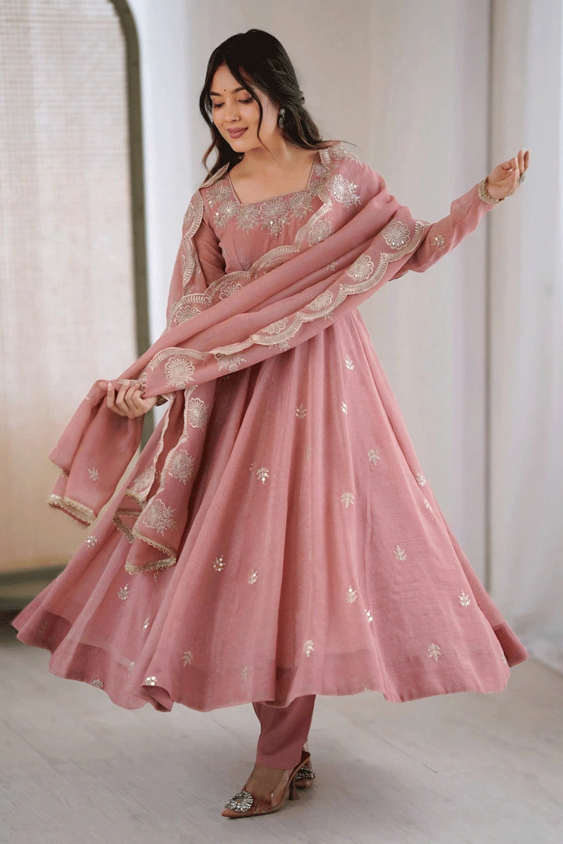 Silk Party Wear Outfit