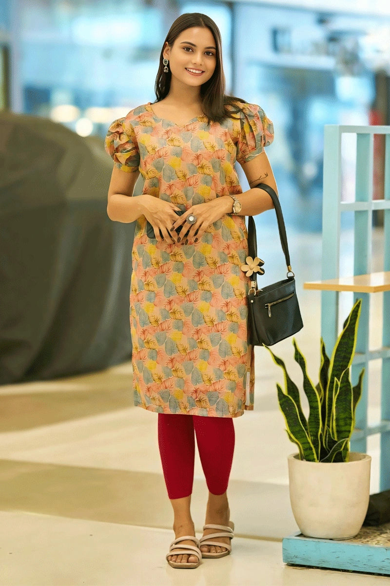 Yellow kurti for Haldi