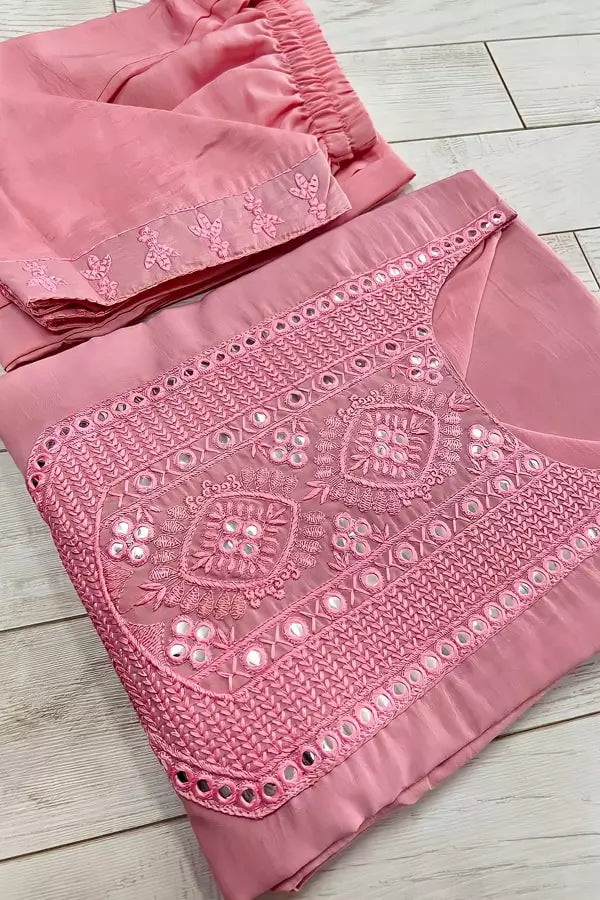 Latest Hand Embroidery Designs For Kurtis 2022 - Anaya Designer Studio