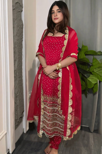 Sleeveless Chudidar dress