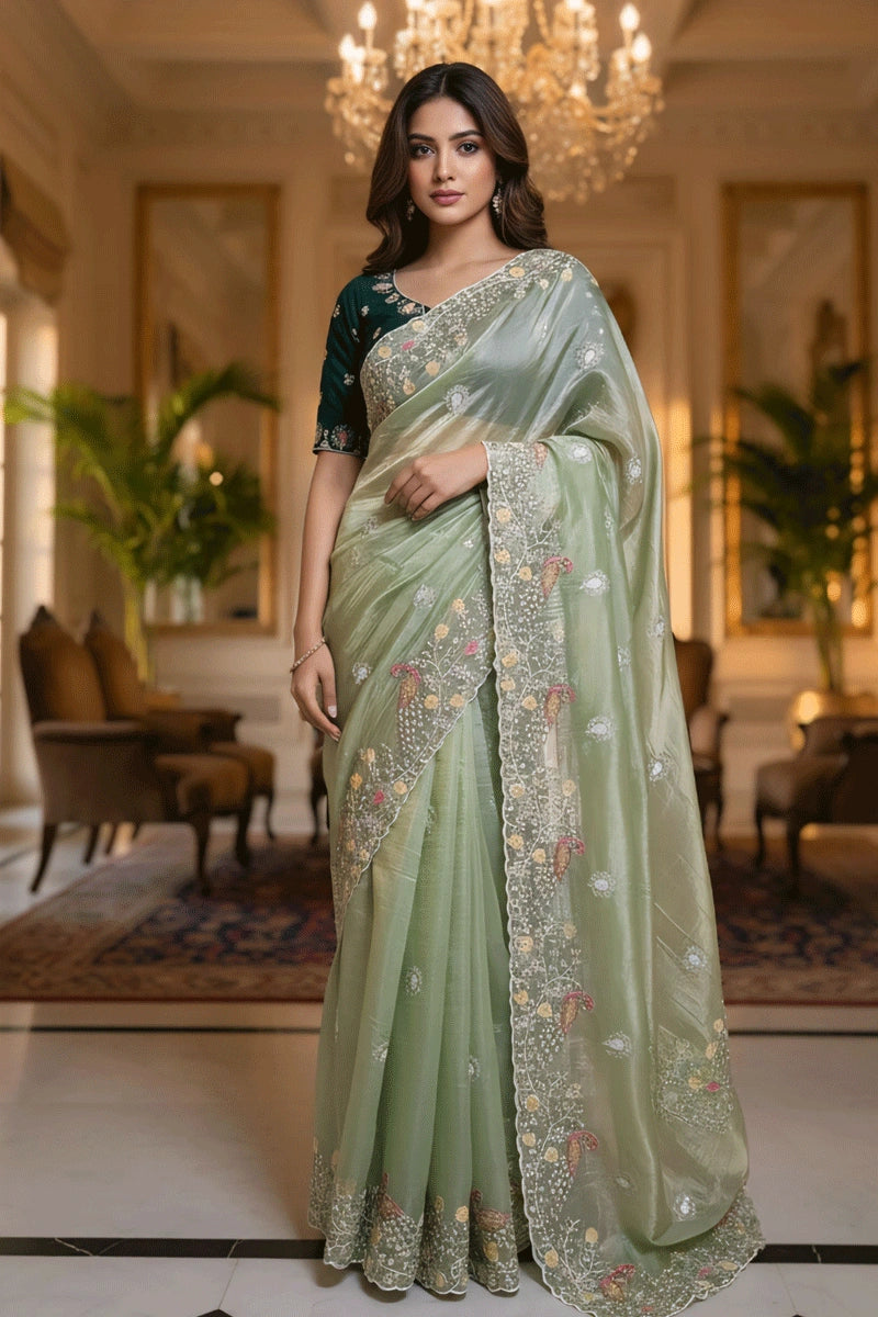 Soft Organza Saree