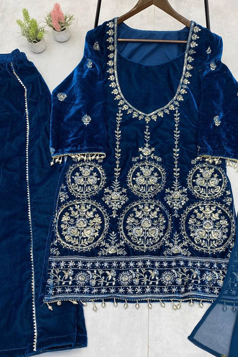 Soft Velvet Girl Dress