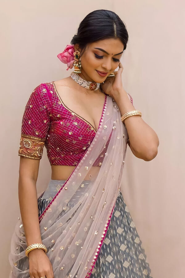New Model Half Saree For Girls – Anaya Designer Studio