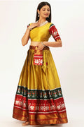 South Indian Half Saree Look