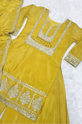 Stitched Sharara Dress For Haldi Function