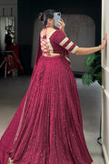 Stylish Lehenga Choli with Zari Embroidery