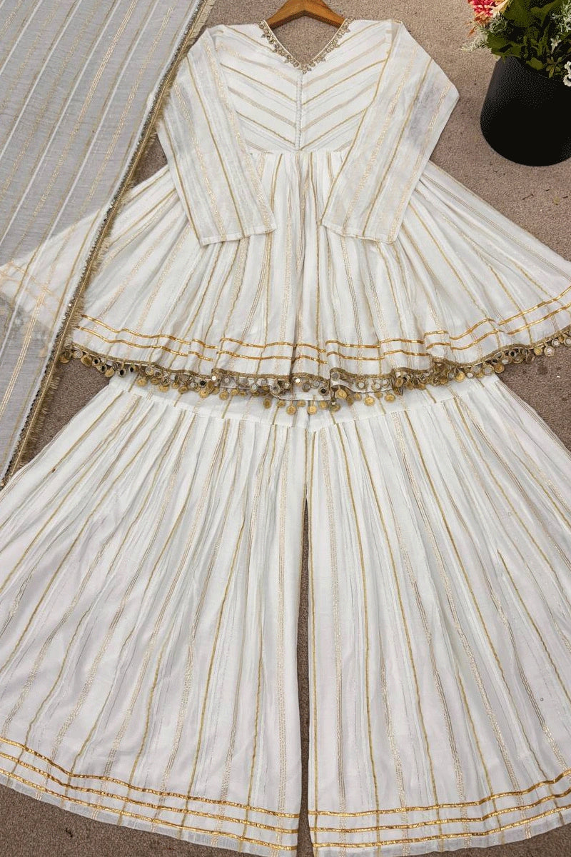 Stylish Sharara suit for girls