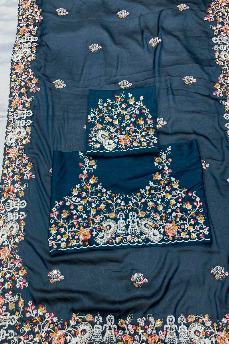 Stylish Wedding Saree