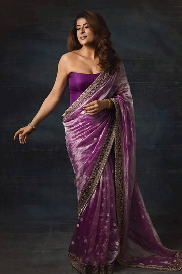 Tahira Kashyap saree