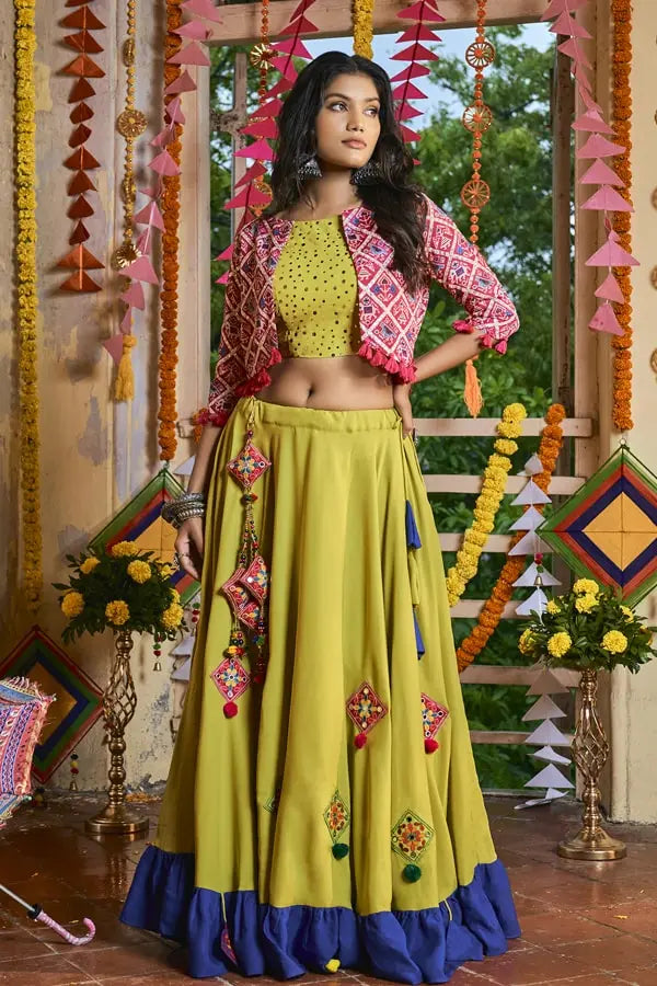 Traditional Chaniya Choli For Navratri