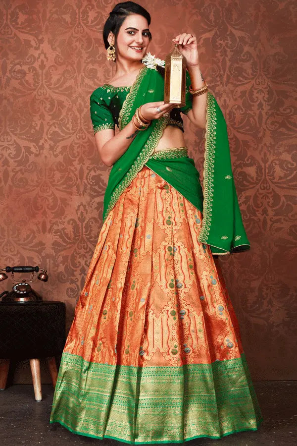 Traditional Half Saree Online Shopping