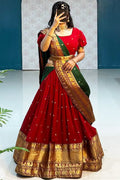 Traditional Half Saree For Wedding