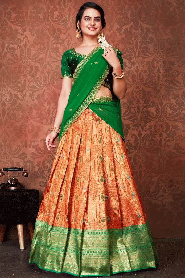 Traditional Half Saree Online Shopping
