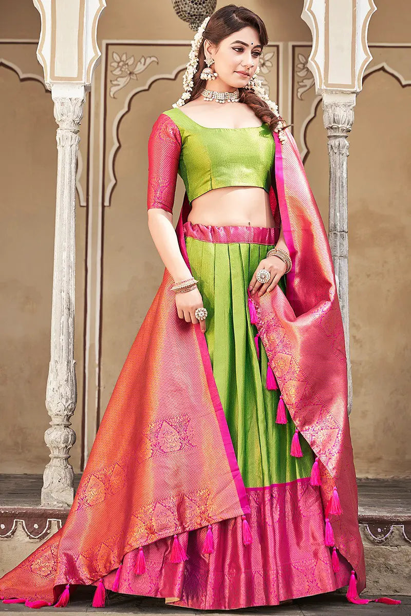 Traditional Half Saree With Price