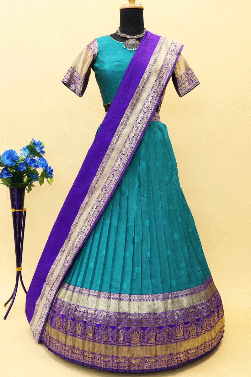 Traditional Narayanpet Half Sarees With Price For Women