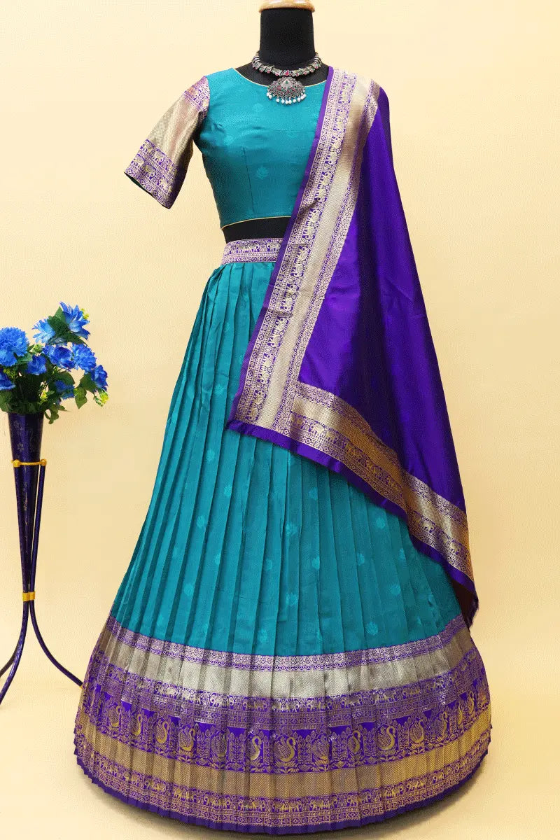 Traditional Narayanpet Half Sarees With Price For Women