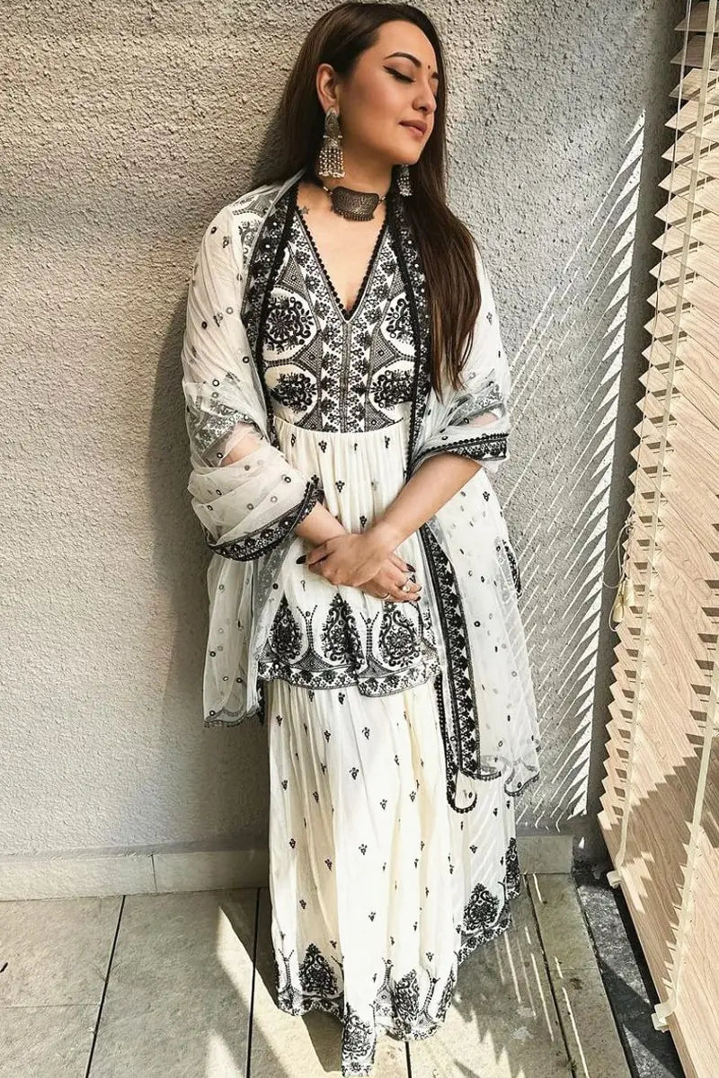 Traditional Punjabi Sharara Suits