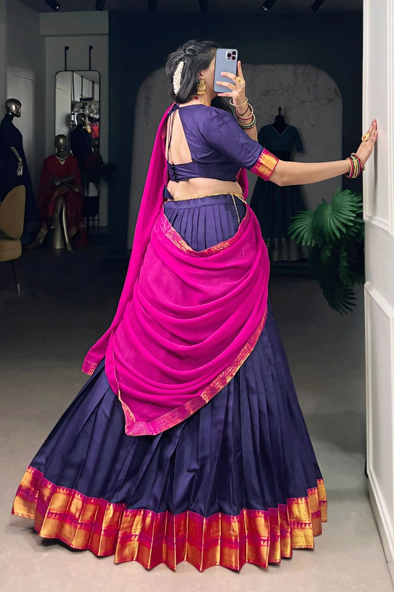 Traditional Pattu Pavadai