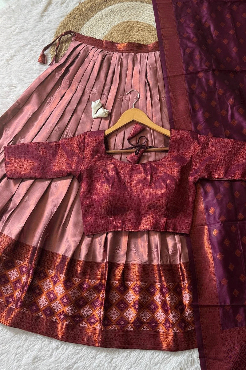 Traditional South Indian Half Saree 