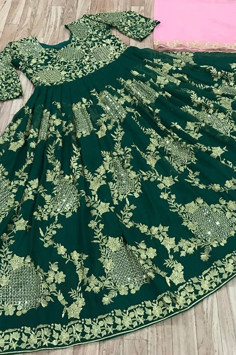 Traditional Zari Gown