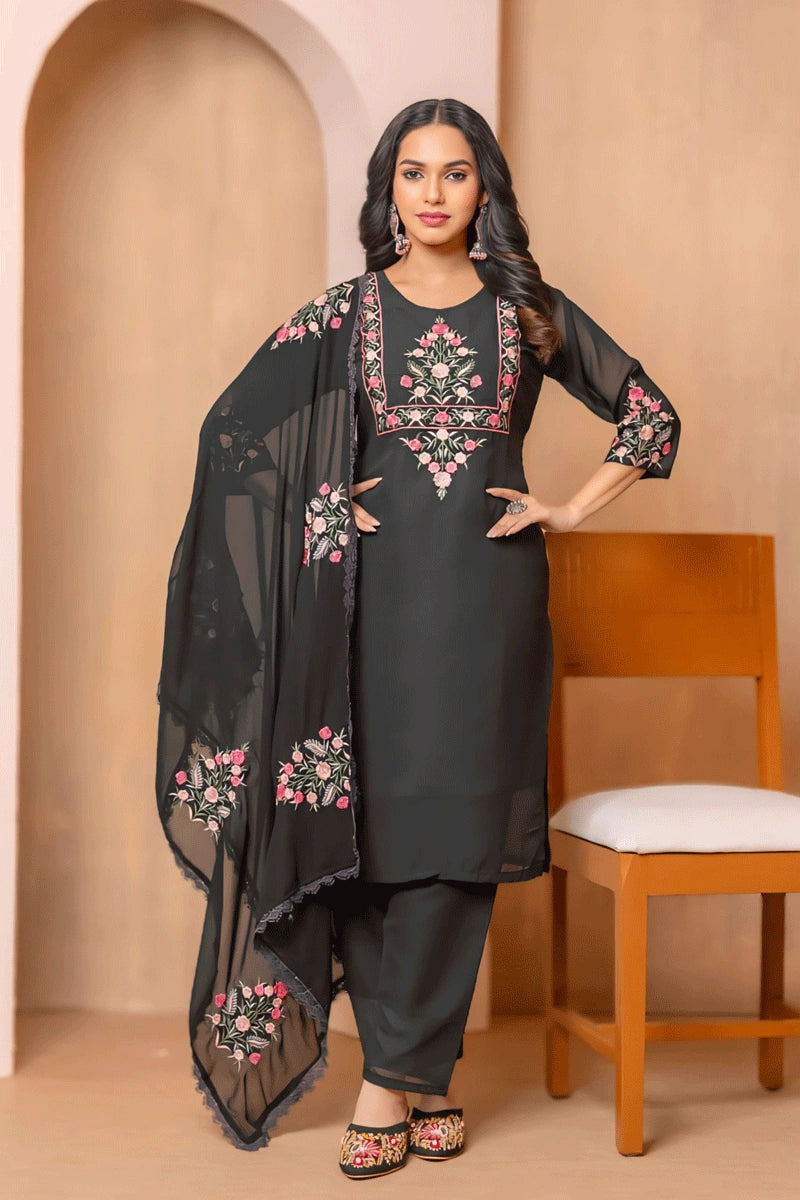 Designer Party Wear Kurti For Girls - Main Image