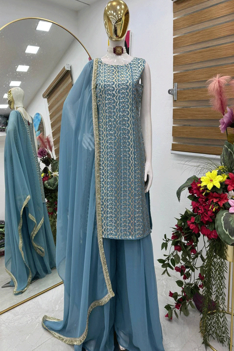 Trendy Sharara Dress