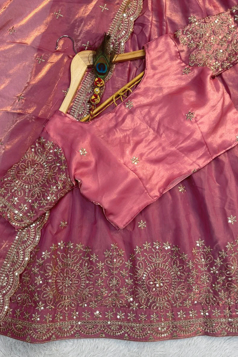 Trendy South Indian Half Saree 