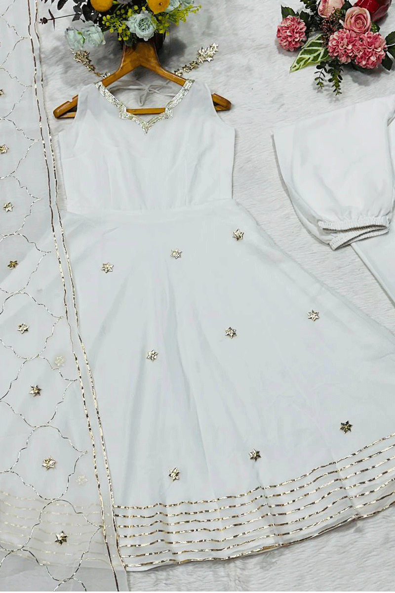 Trendy White Ensemble