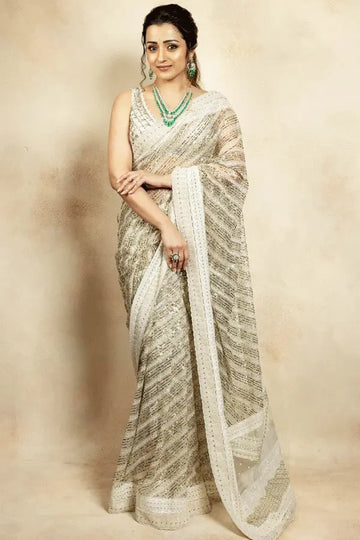 Trisha Krishnan Saree Online Shopping