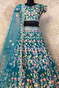 Unique lehenga for sisters wedding Firozi