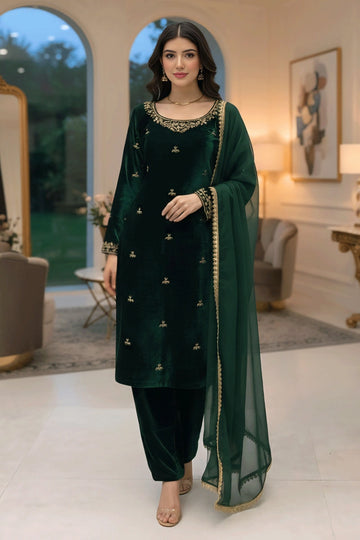 Velvet Sequence Suit