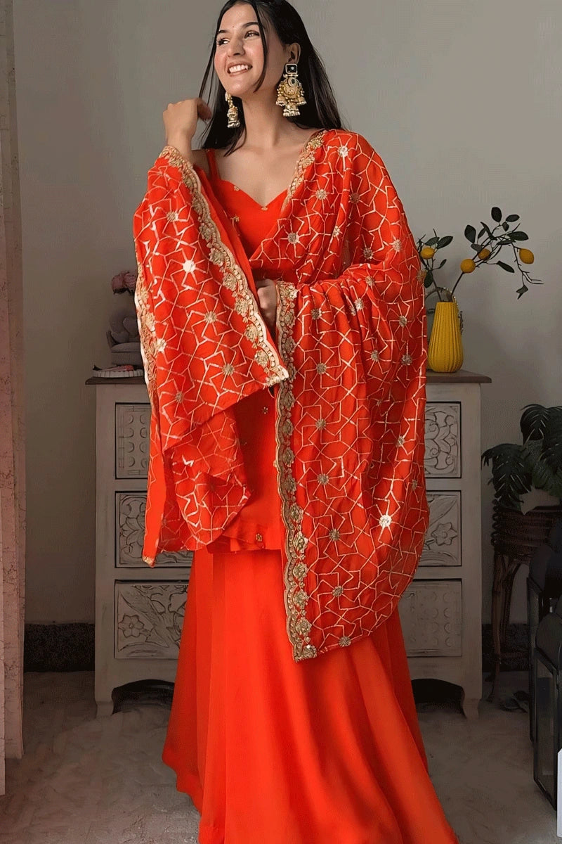 Wedding Sharara suit for teenager