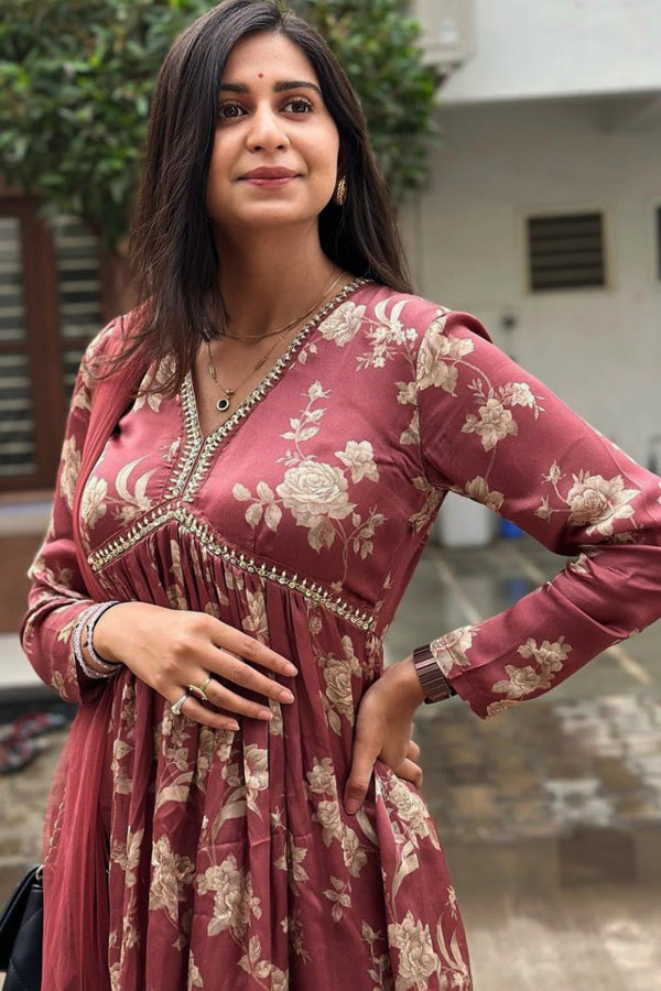 Beautiful Designer Kinjal Dave Sharara Suit - Anaya Designer Studio