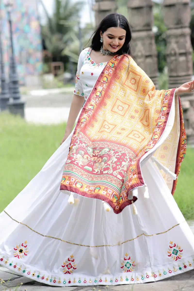 traditional chaniya choli for navratri
