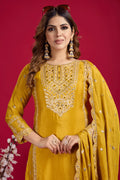 Yellow Kurti Set for Wedding