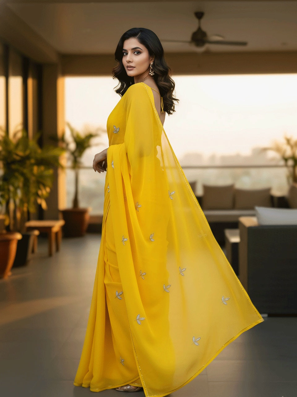 Haldi Special Saree