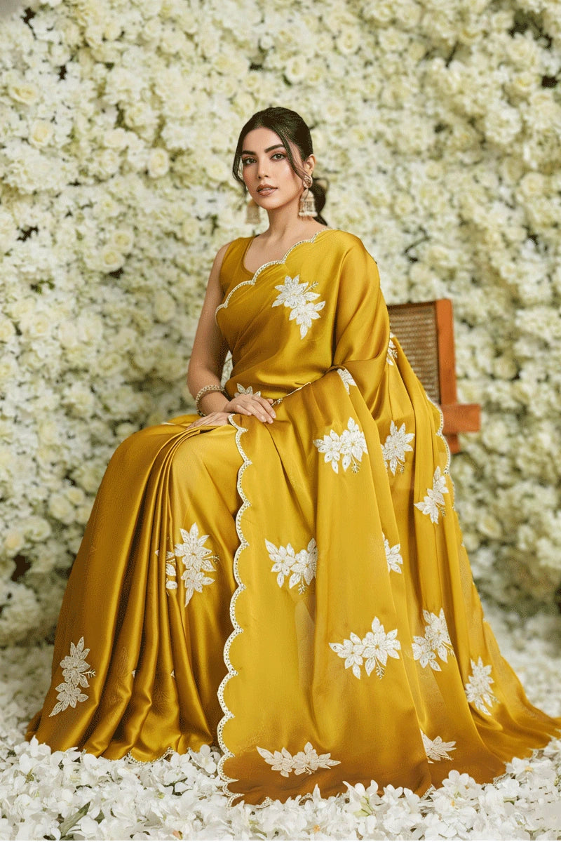 Haldi Special Saree