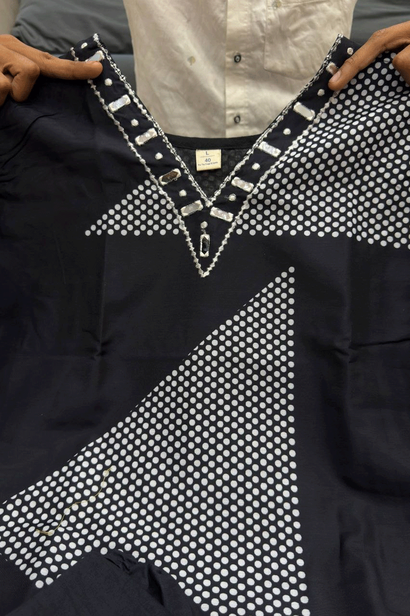 bandhani print co ord outfit