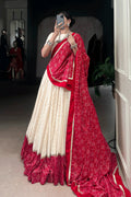 bandhani print lehenga choli for navratri