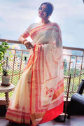 bangali durga puja saree