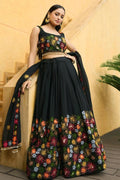 black chaniya choli for Navratri