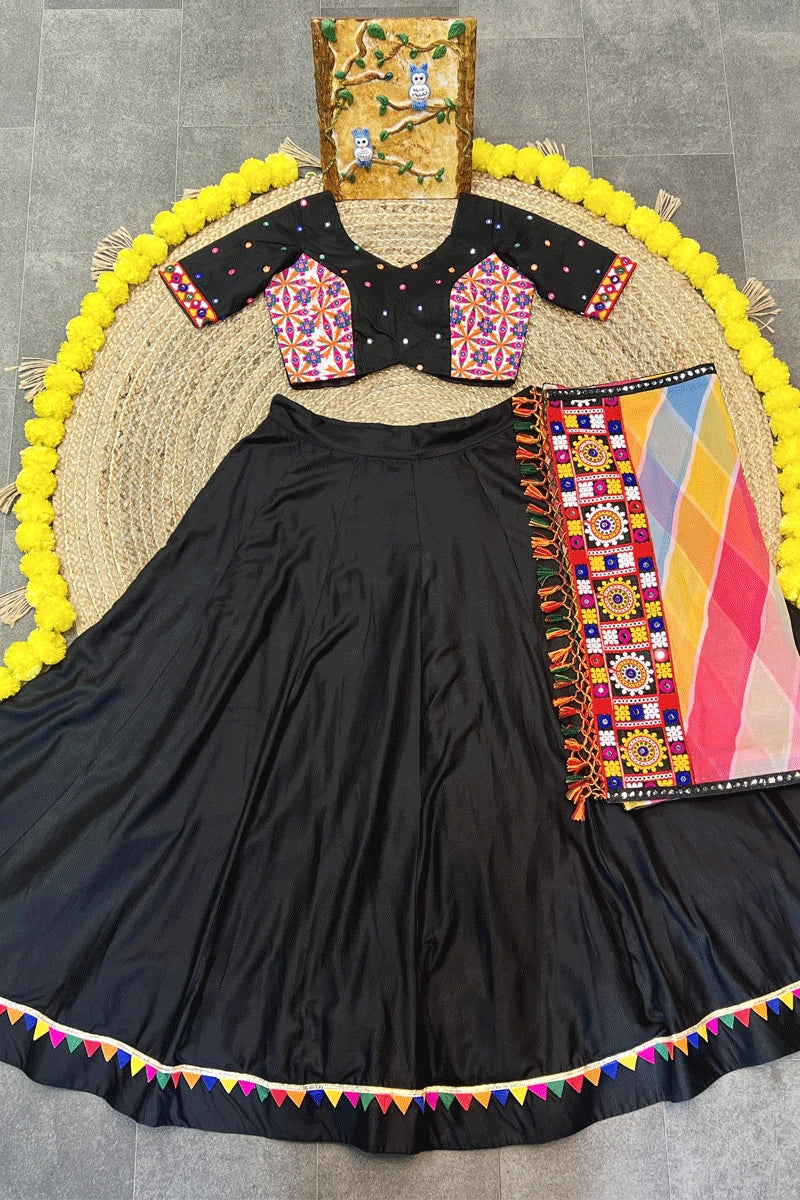 black lehenga for wedding