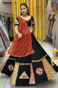 black lehenga for wedding